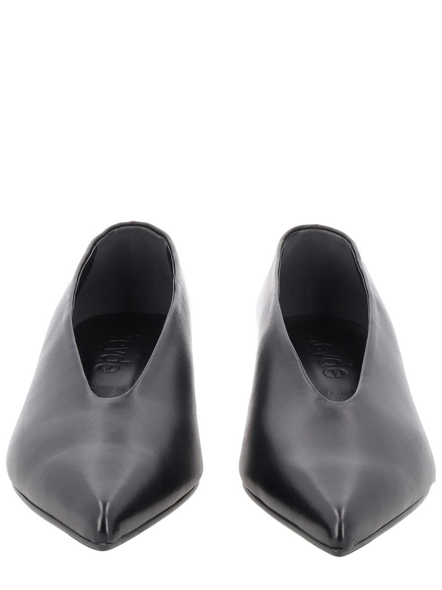 Aeyde Women's Écolleté Clara Black Aeyde