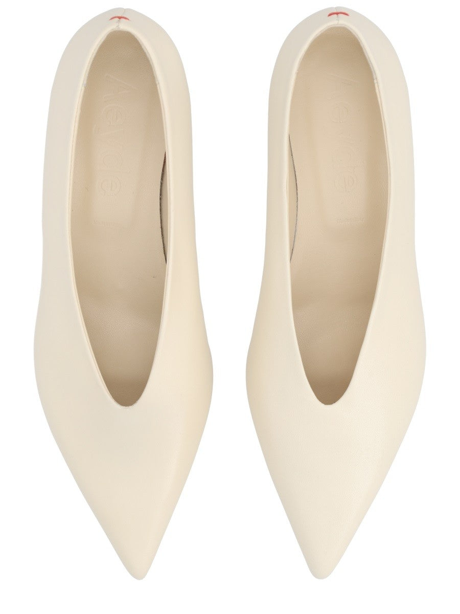 Aeyde Women's Écolleté Clara White