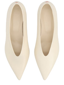 Aeyde Women's Écolleté Clara White