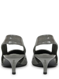 Toteme Women's Décolleté in Pelle Grey