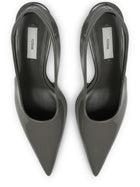 Toteme Women's Leather Décolleté Grey, view 5
