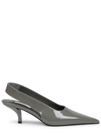 Toteme Women's Décolleté in Pelle Grey