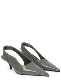 Toteme Women's Décolleté in Pelle Grey