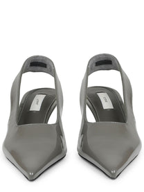 Toteme Women's Décolleté in Pelle Grey