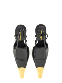 Saint Laurent Women's Décolleté Jeanne Black, view 5