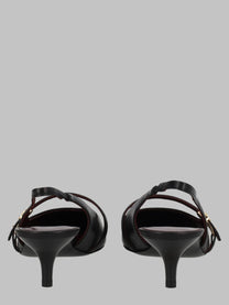 Tory Burch Women's Écolleté Mary Jane Con Cinturino Fibbia Doppia Black