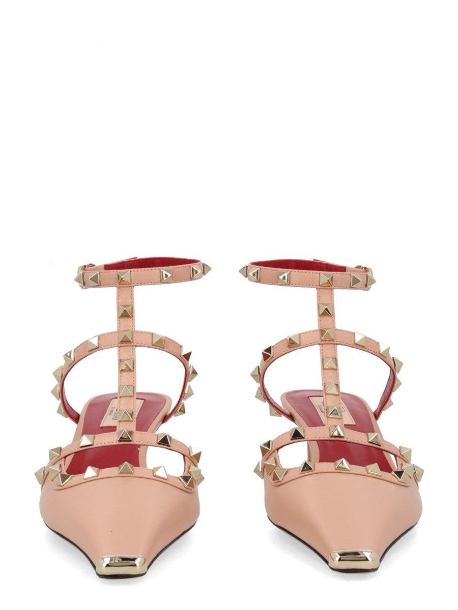Valentino Women's Décolleté Rockstud in Capretto Blue