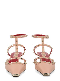 Valentino Women's Décolleté Rockstud in Capretto Blue