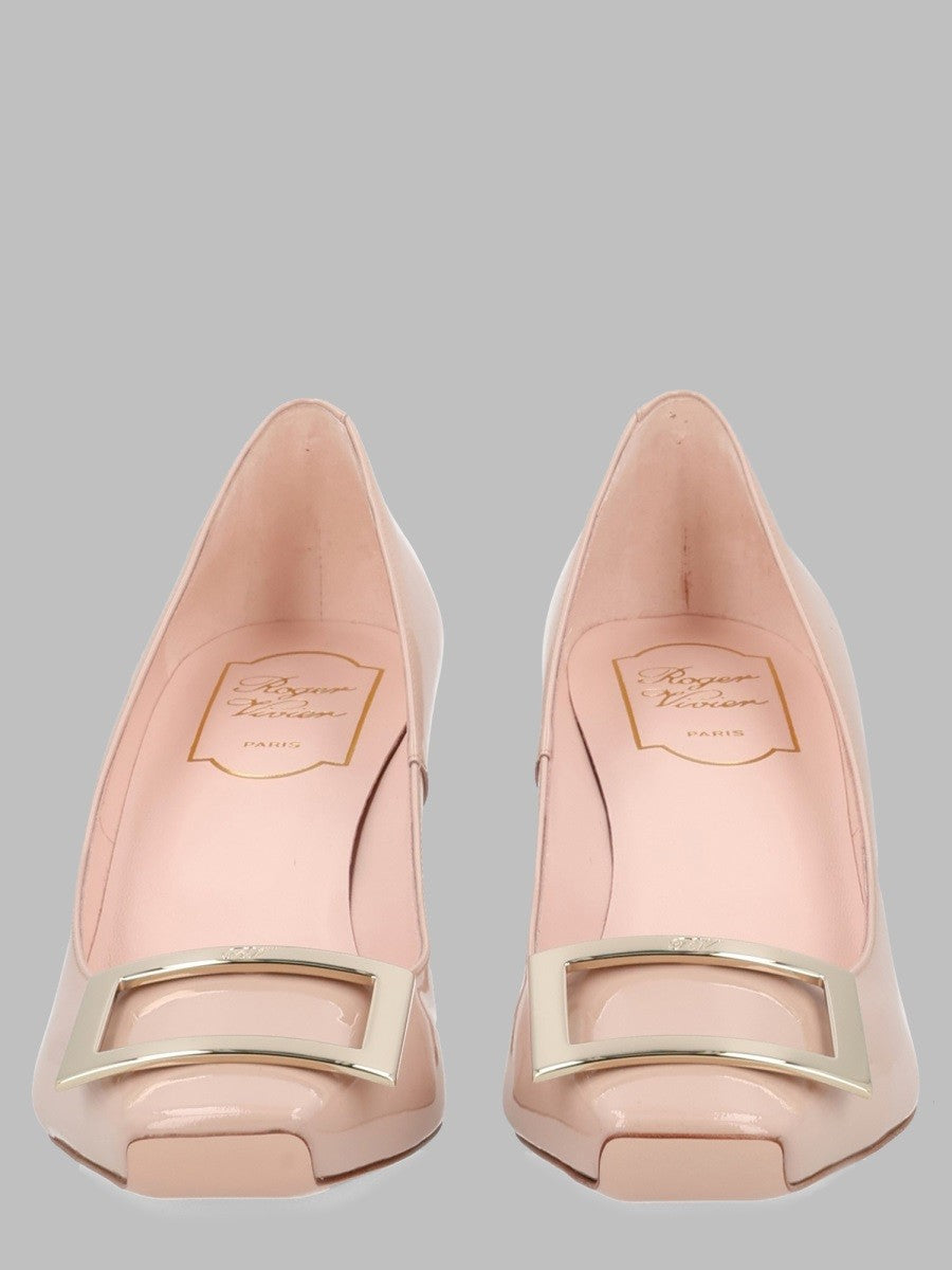 Roger Vivier Women's Décolleté Trompette in Vernice White