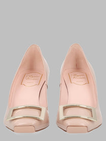 Roger Vivier Women's Décolleté Trompette in Vernice White