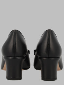 Ferragamo Women's Décolleté Vara Con Tacco Black