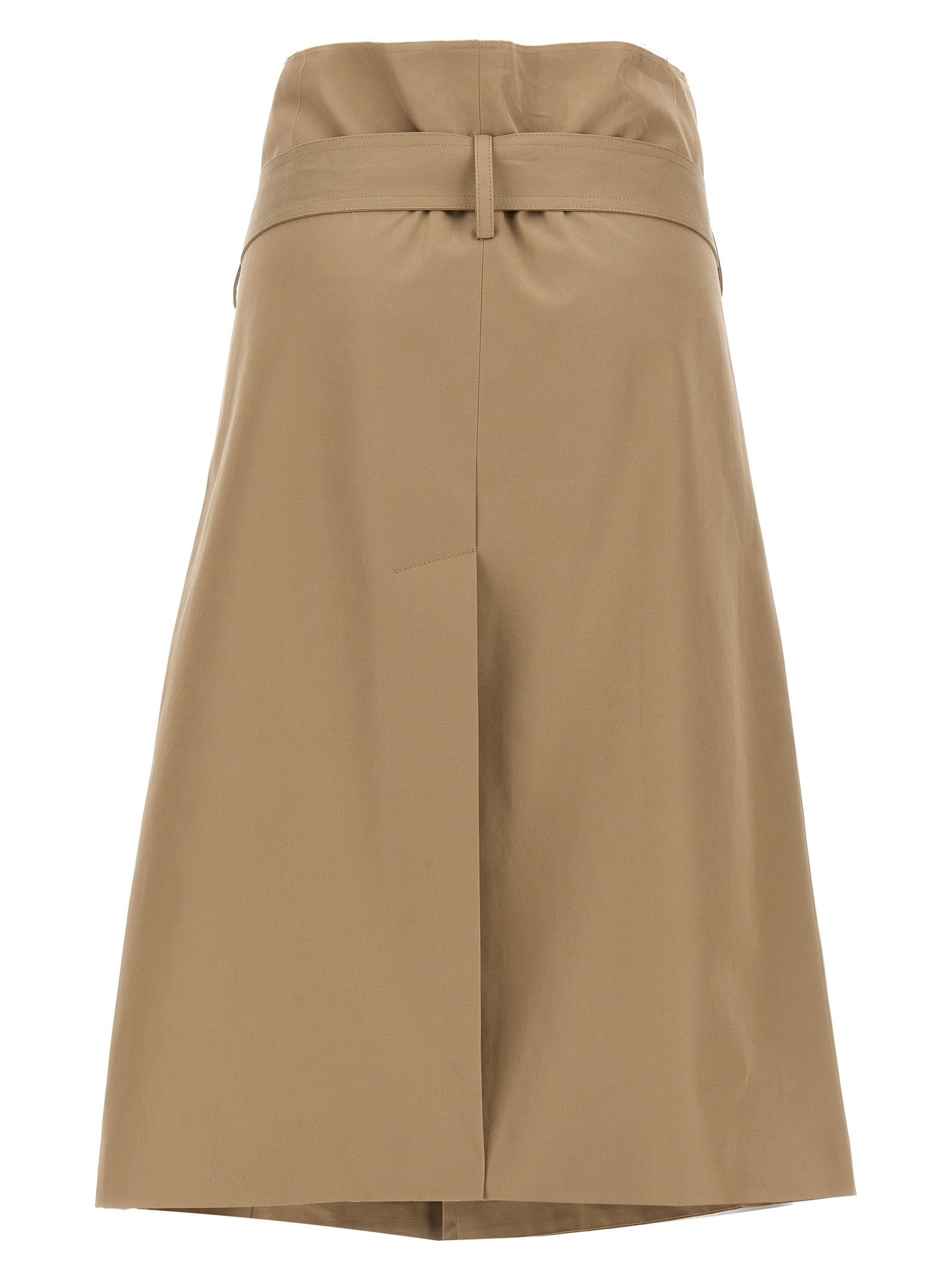 Vetements Deconstructed Trenchcoat Skirt Beige