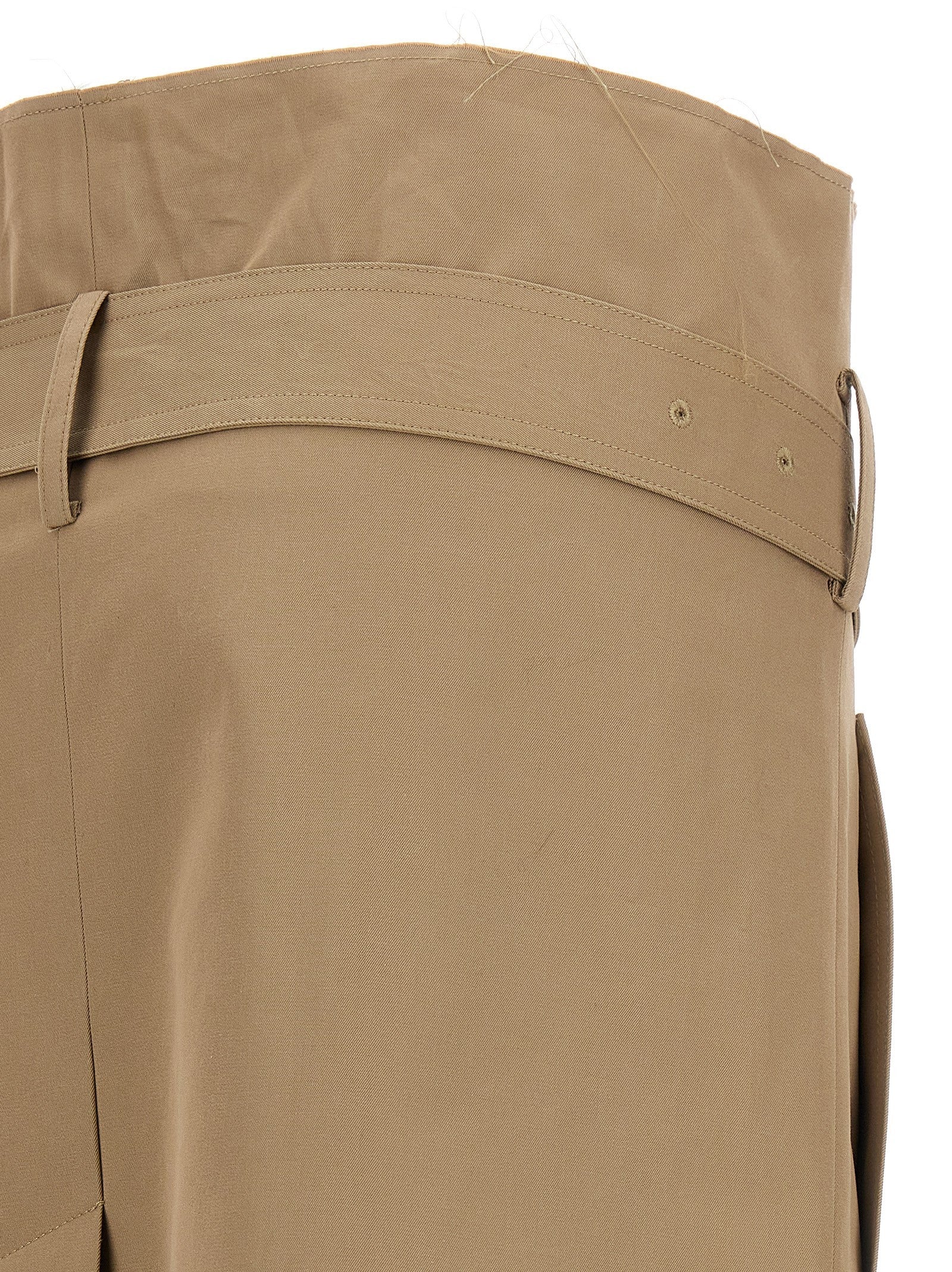 Vetements Deconstructed Trenchcoat Skirt Beige