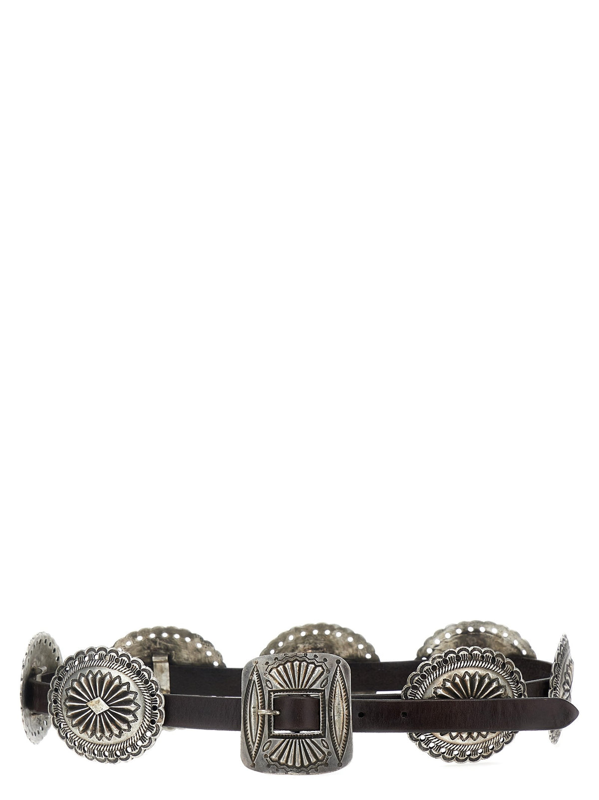 Polo Ralph Lauren Decorative Buckles Belt Brown