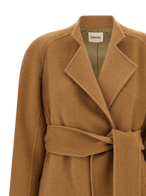 Khaite Deena Coat Brown