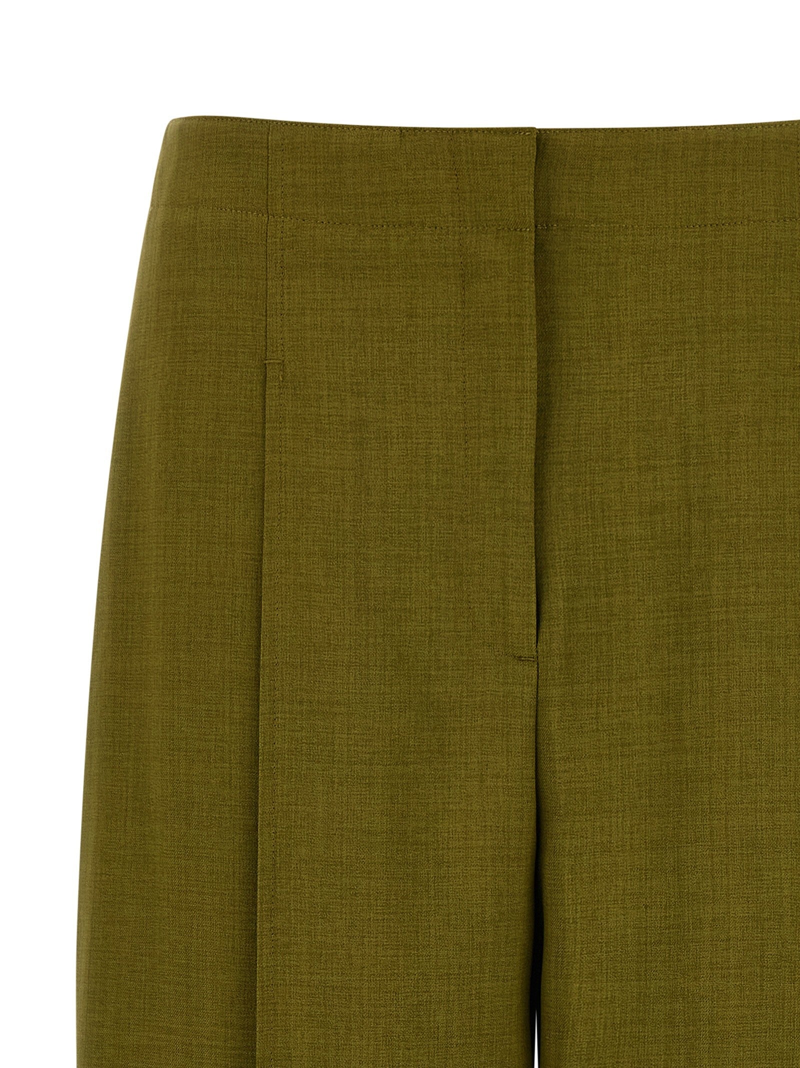 Theory Deep Pleat Pants Green