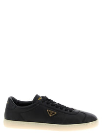 PRADA Deer Leather Sneakers Black