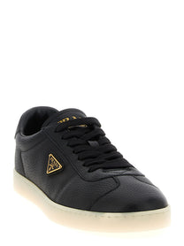 PRADA Deer Leather Sneakers Black