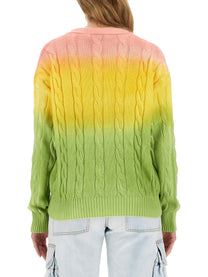 MSGM Women's Degrade Cardigan Multicolor MSGM