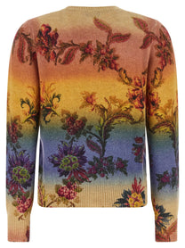ETRO Dégradé Jacquard Sweater Gold