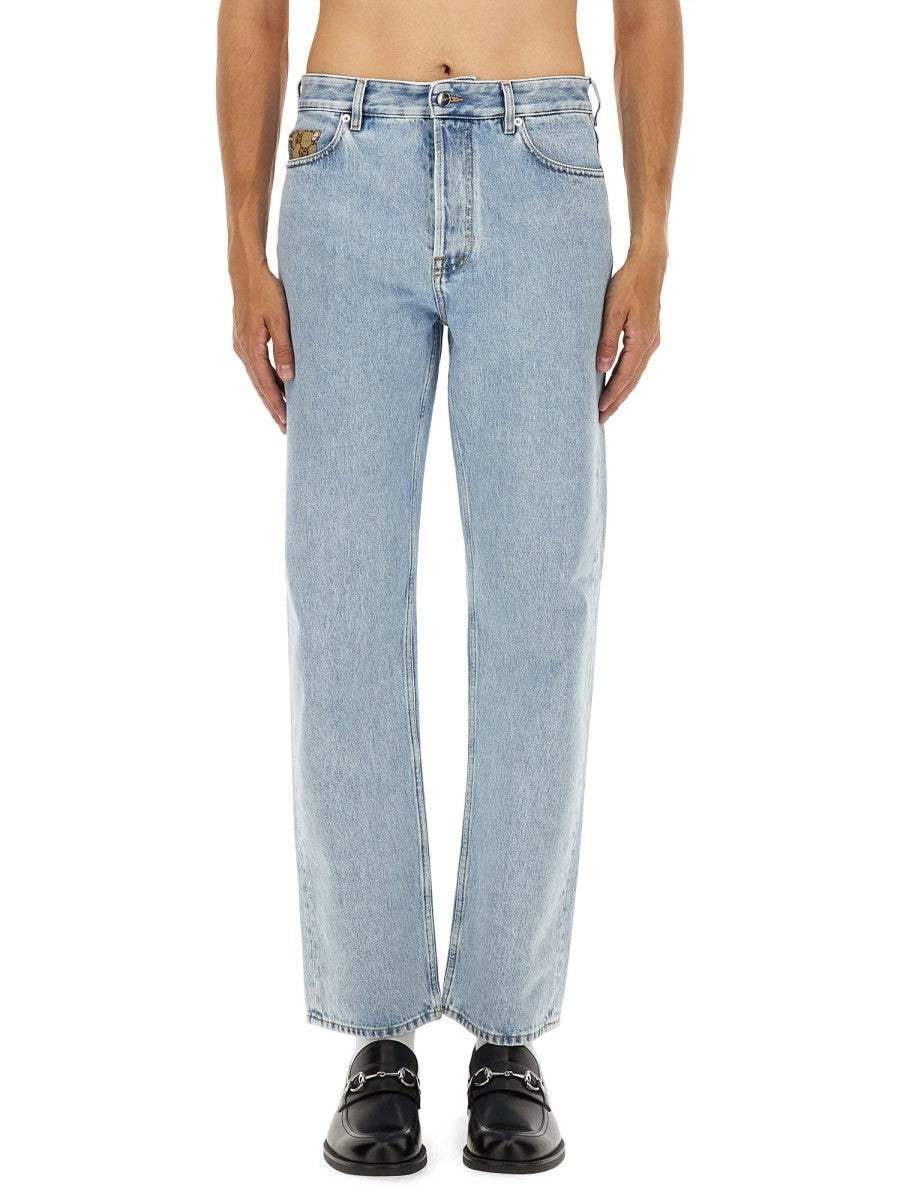 Gucci Men's Èlavè Denim Jeans Blue