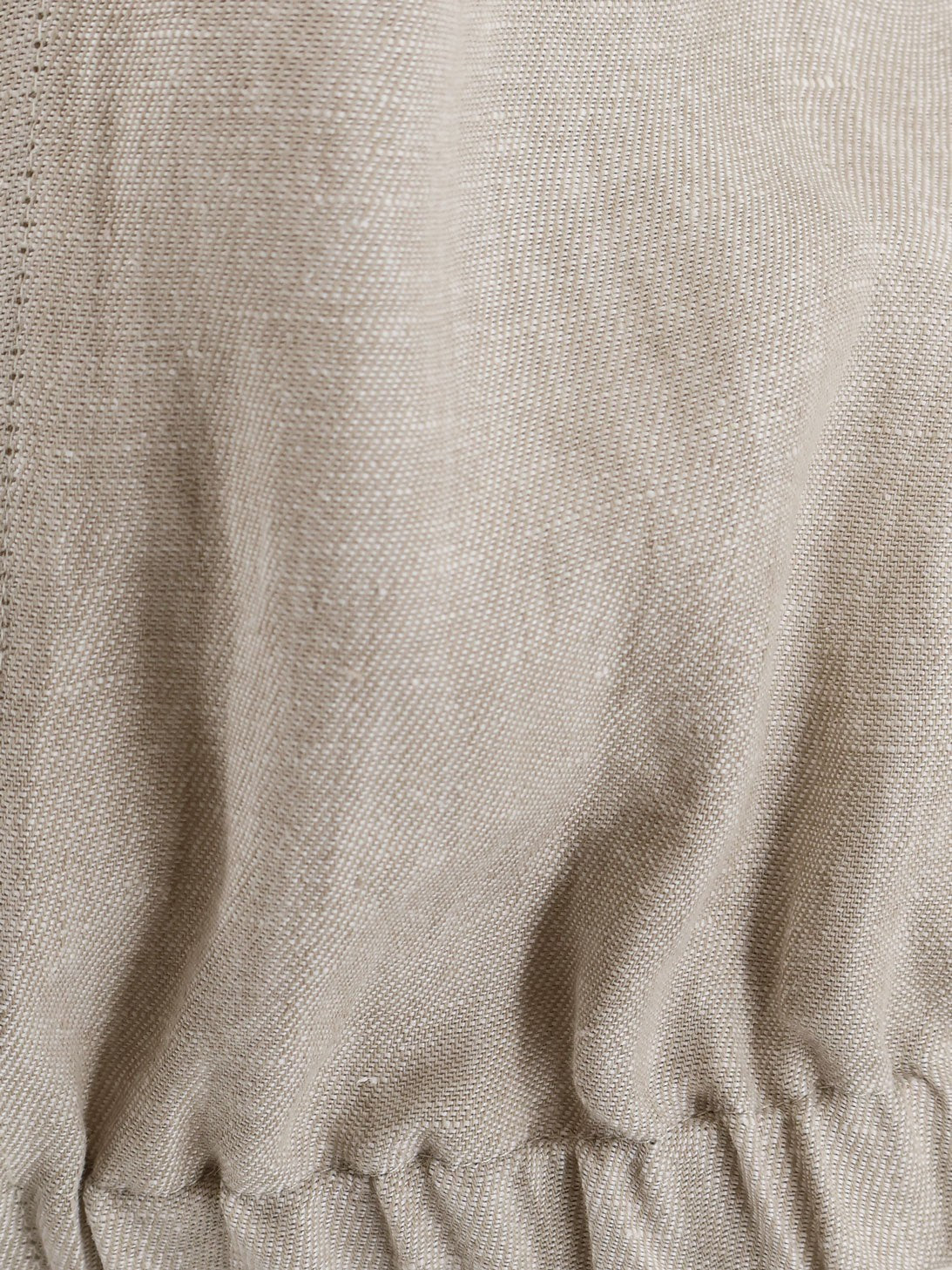 Alysi Women's Élavé Linen Sleeveless Jacket Grezzo