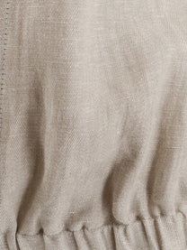 Alysi Women's Élavé Linen Sleeveless Jacket Grezzo