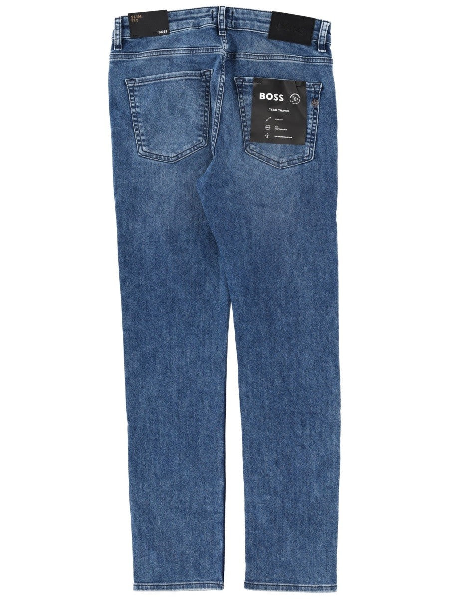 BOSS Men's Delaware Jeans Blue