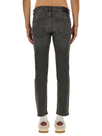 BOSS Men's Delaware Slim Fit Jeans Grey, view 3