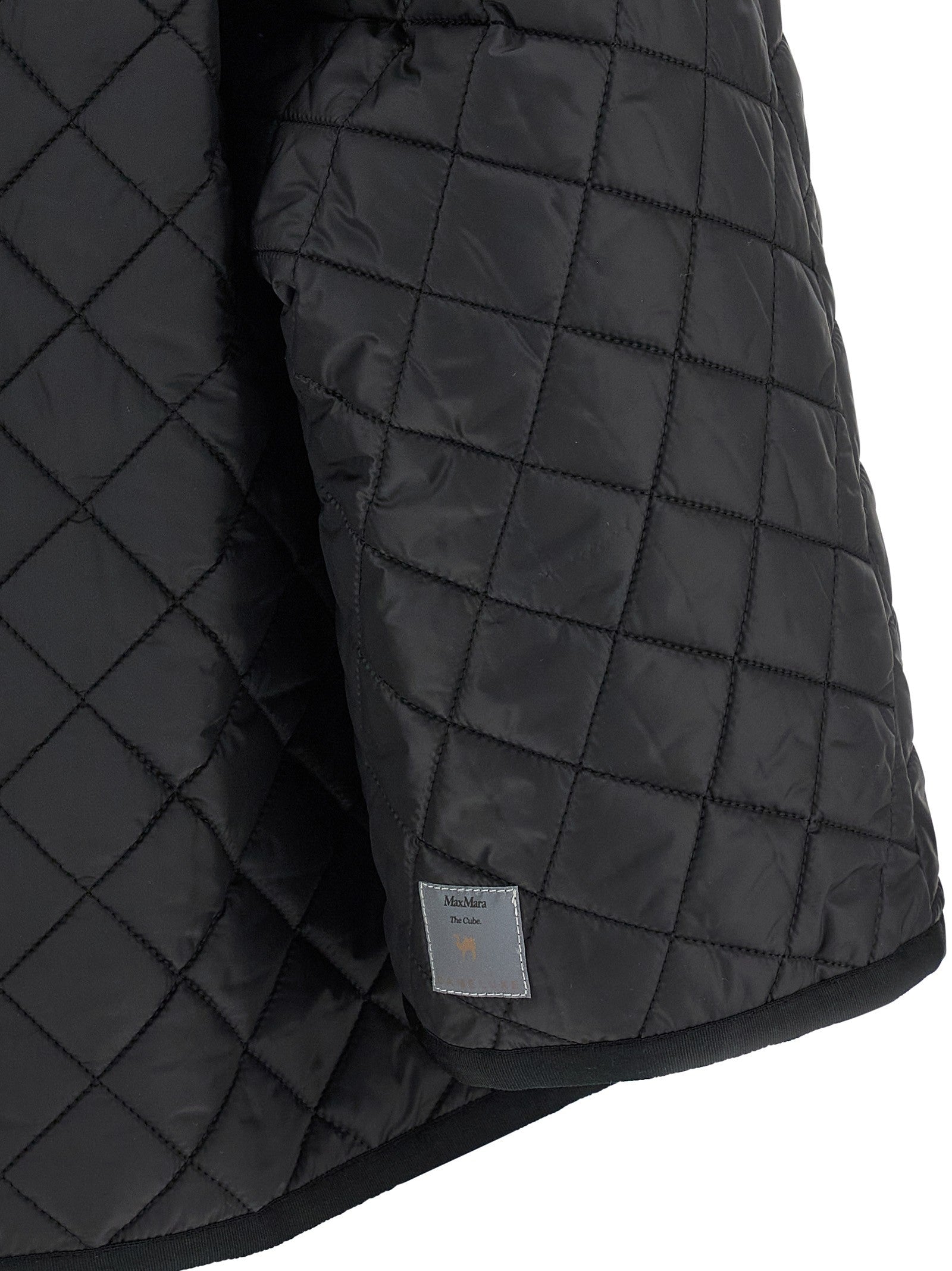 Max Mara The Cube Delfina Reversible Hood Black