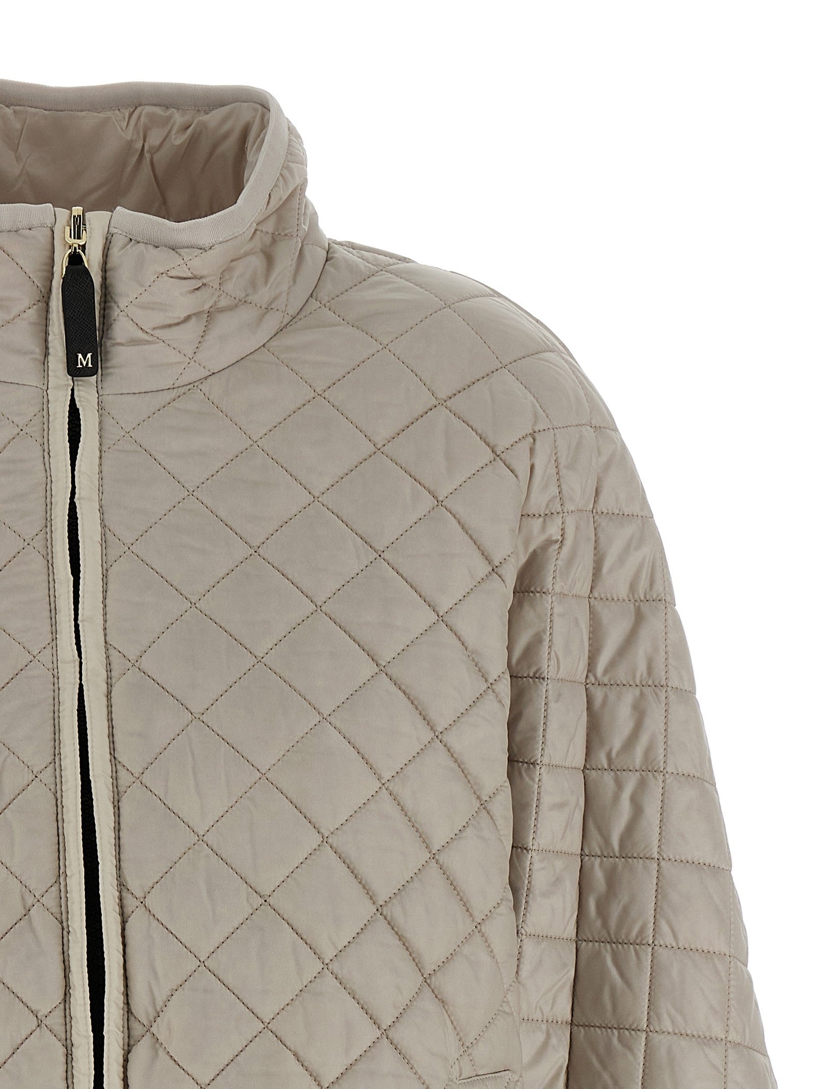 Max Mara The Cube Delfina Reversible Hood Grey