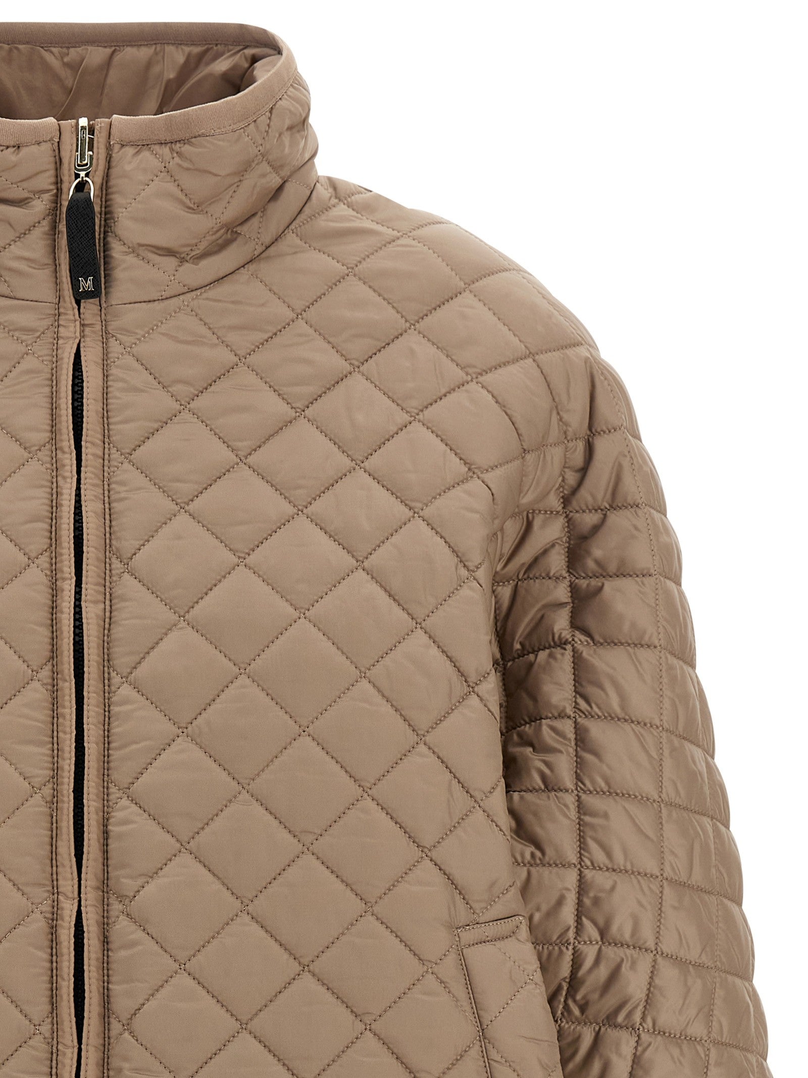 Max Mara The Cube Delfina Reversible Hood Beige