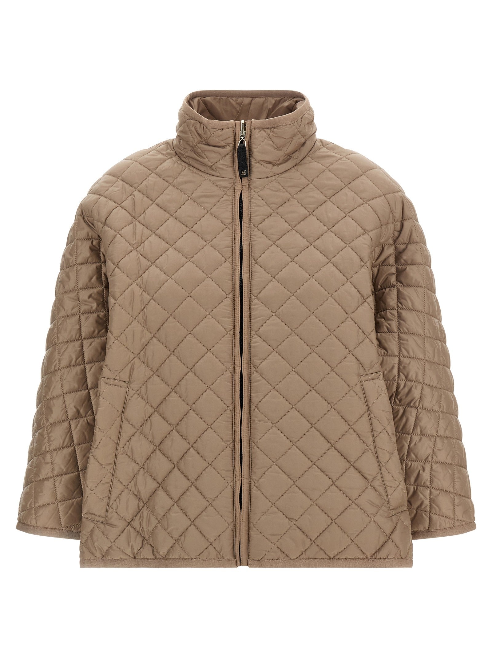 Max Mara The Cube Delfina Reversible Hood Beige