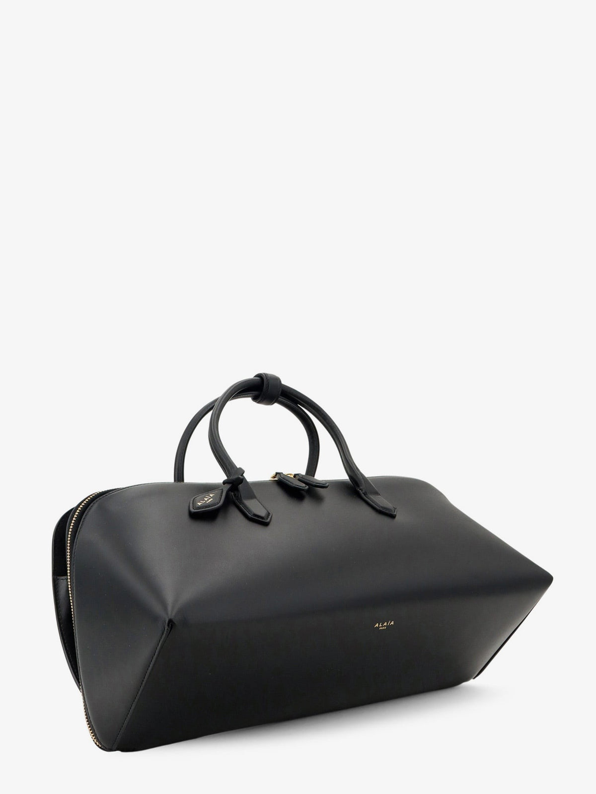 ALAÏA Women's Delta Medium Leather Handbag Black