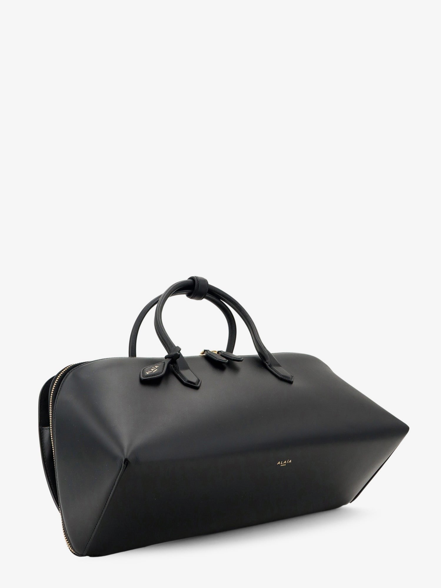 ALAÏA Women's Delta Medium Leather Handbag Black