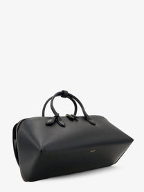 ALAÏA Women's Delta Medium Leather Handbag Black
