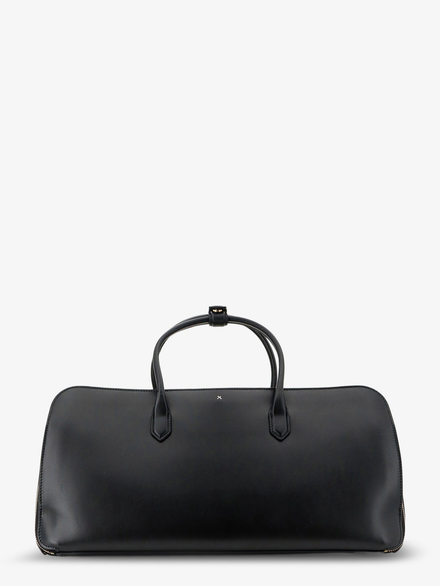 ALAÏA Women's Delta Medium Leather Handbag Black