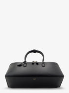 ALAÏA Women's Delta Medium Leather Handbag Black