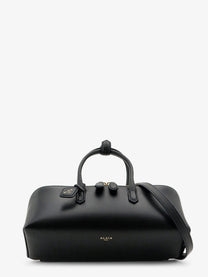 ALAÏA Women's Delta Small Leather Handbag Black