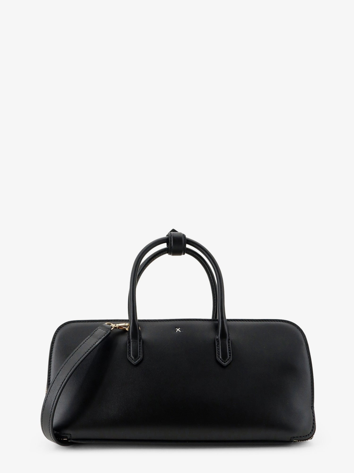 ALAÏA Women's Delta Small Leather Handbag Black