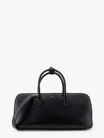 ALAÏA Women's Delta Small Leather Handbag Black