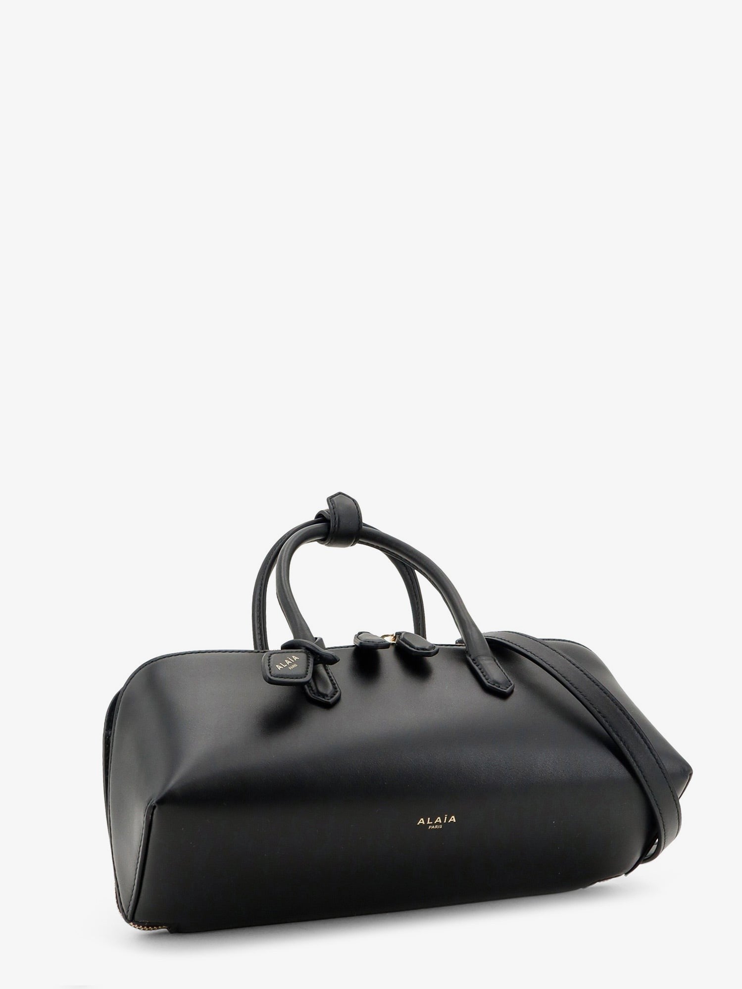 ALAÏA Women's Delta Small Leather Handbag Black
