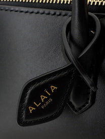ALAÏA Women's Delta Small Leather Handbag Black