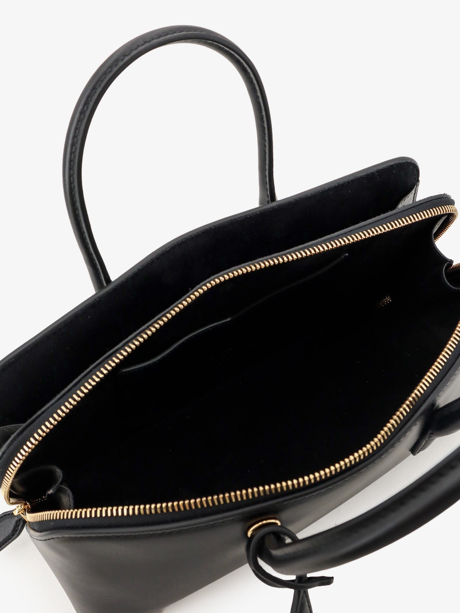 ALAÏA Women's Delta Small Leather Handbag Black
