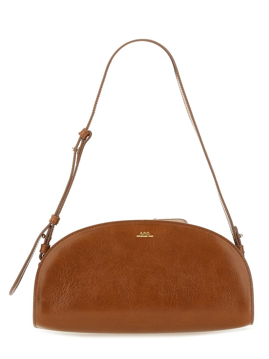 A.P.C Women's Demi Lune Bag Brown