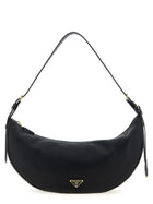 PRADA Demi Lune Shoulder Bag Black