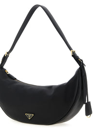 PRADA Demi Lune Shoulder Bag Black