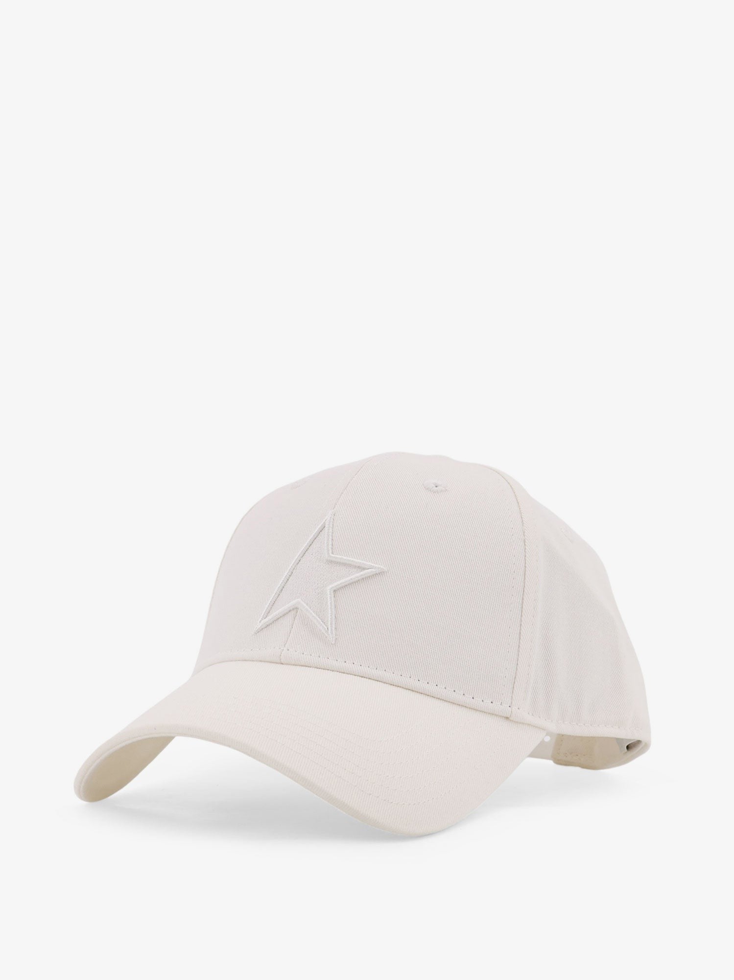 Golden Goose Men's Demos Cotton Blend Hat Beige