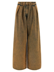Alanui Den Wideleg Jeans Brown