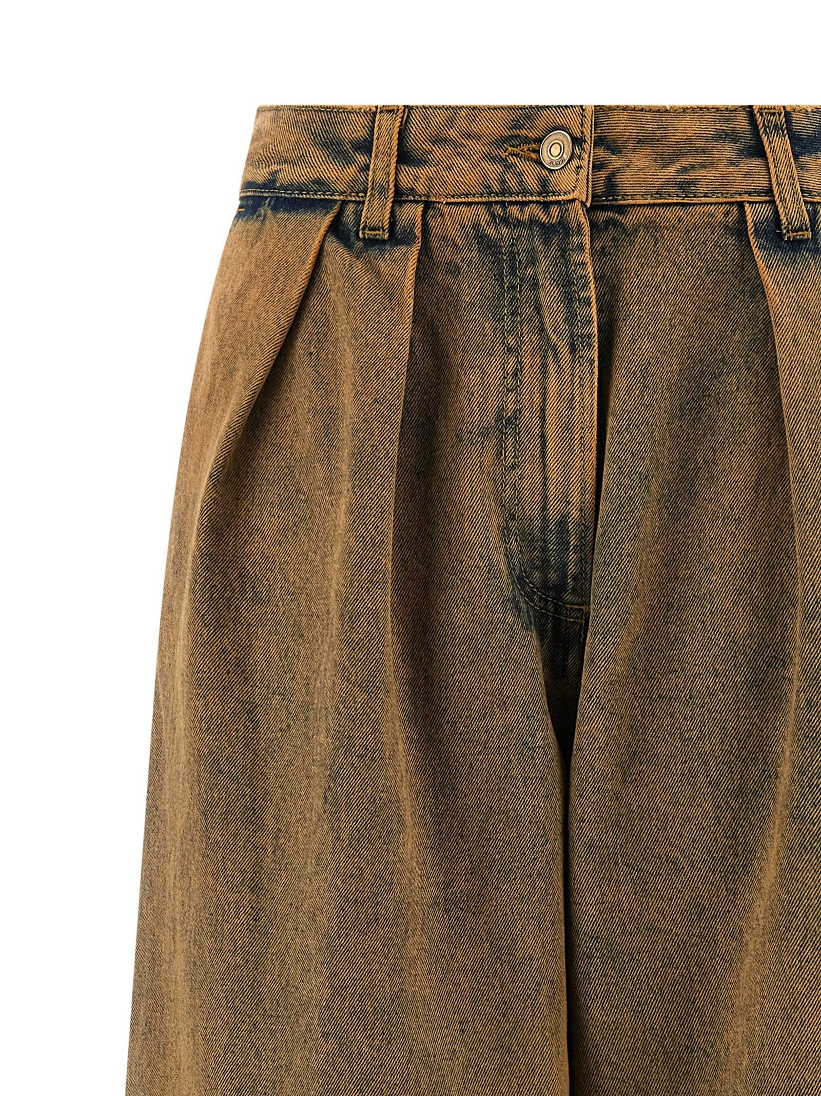 Alanui Den Wideleg Jeans Brown